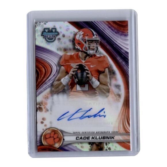 Cade Klubnik Clemson 2024 Bowmans Best Autograph Card #BDA-CK - Picture 1 of 2